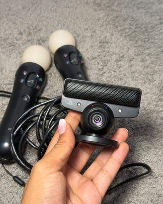 COPPIA MOTION MOVE PS3 + telecamera