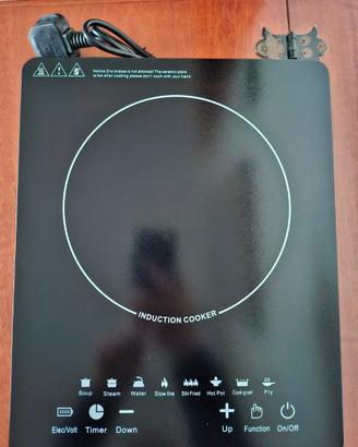 Piastra a iduzione ultrasottile portatile