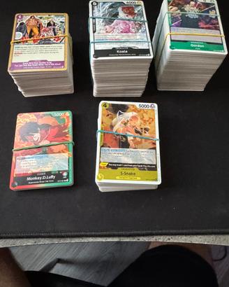 Lotto Carte One Piece Op13- 557 Carte