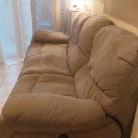 divano 3 posti con recliner