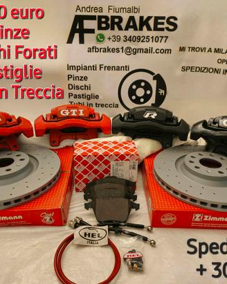 NUOVI Freni Volkswagen Golf R 6 COMPLETI