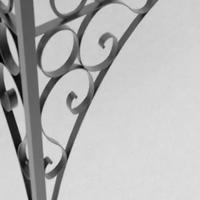 Semicerchio ferro battuto Unopiù linea Tibisco