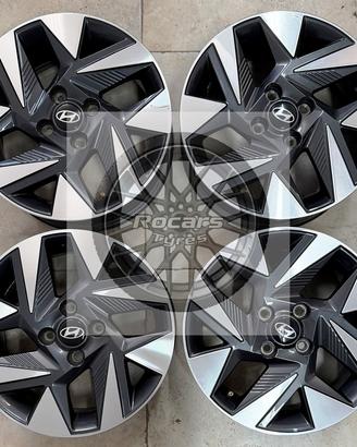 Cerchi 15 bicolore nuova Hyundai i10 Kia Yaris