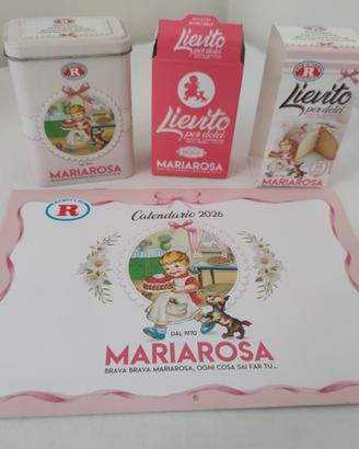 Latta Mariarosa più calendario 2026 con 12 ricette