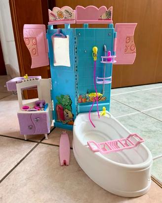 Set vasca da bagno Barbie 2000 (All around home)