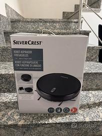 Robot aspirapolvere lavapavimenti silvercrest
