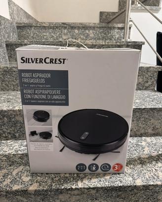 Robot aspirapolvere lavapavimenti silvercrest