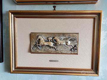Quadro argento Collezione Ottaviani 