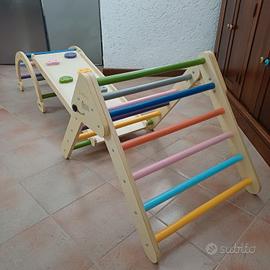 Triangolo/arco Pikler da arrampicata 