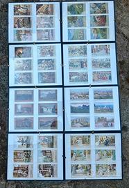 8 serie figurine Liebig incorniciate (48 pz)