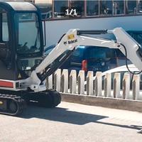Escavatore miniescavatore bobcat 20 quintali