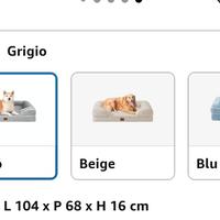 cuccia in Memory foam