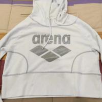 Felpa bianca arena tg s