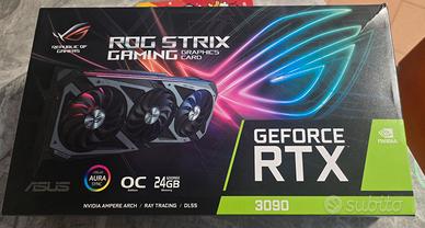 Rog Strix RTX 3090 24GB  OC