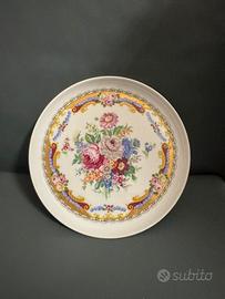 Piatto T. Limoges DEPOS in oro e porcellana