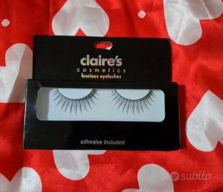 ciglia finte claire's cosmetics