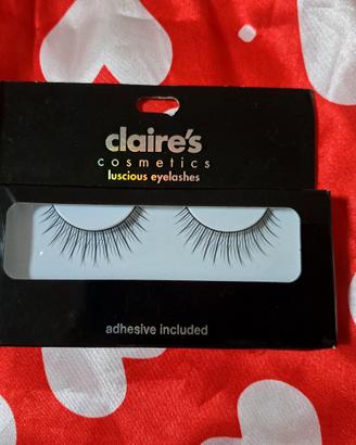 ciglia finte claire's cosmetics