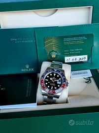 ROLEX GMT MASTER II 126710BLRO PEPSI 2024 COMPLETO
