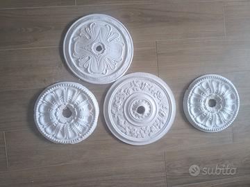 rosoni stucco lampadario