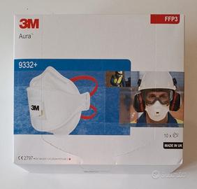 10 mascherine usa e getta con valvola - 3M