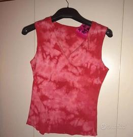 t short non e sintetica della pink