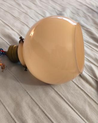 bella lampada in vetro