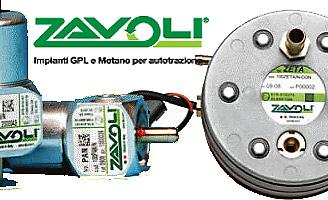 Impianto a metano COMPLETO della Zavoli 6 Iniettor