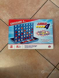 Gioco in scatola linea 4 marca grandi giochi
