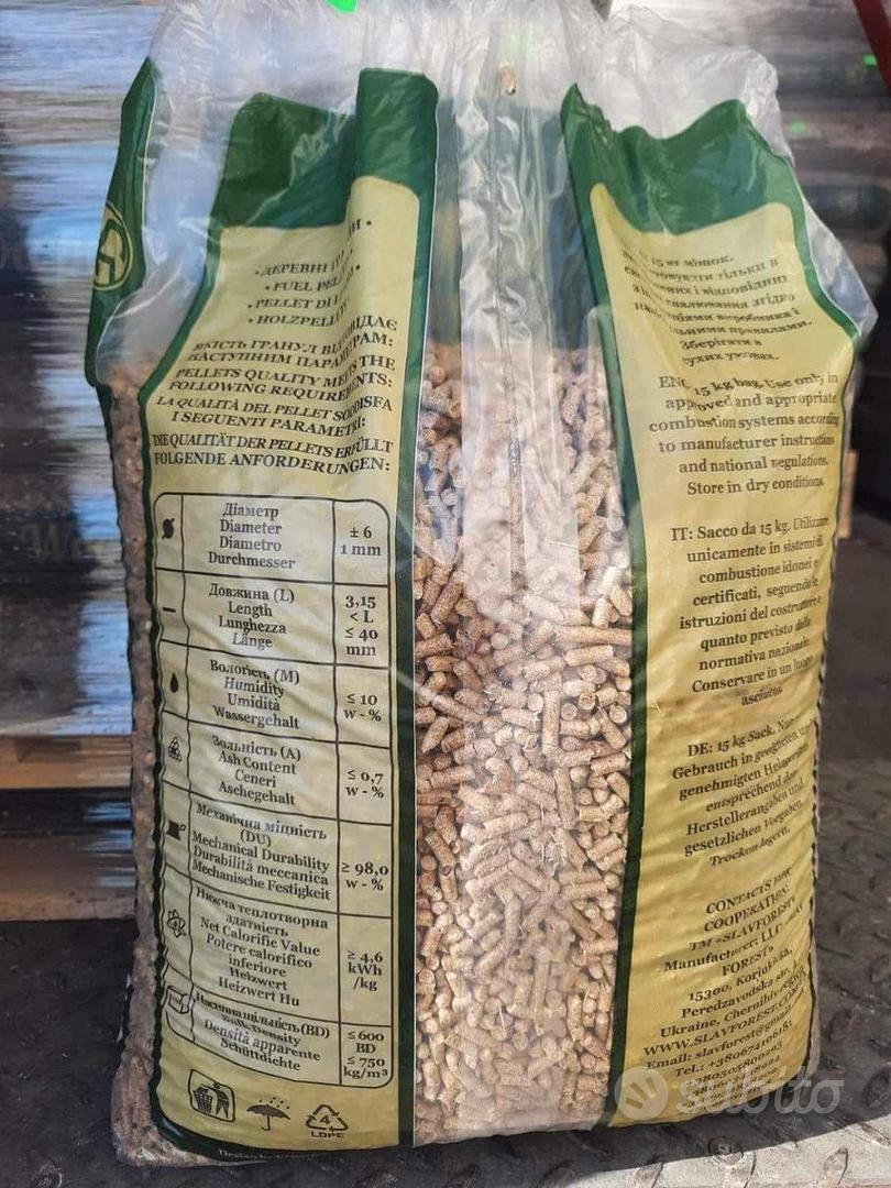 Pellet ABETE Bancale - 410 Compresa Consegna - Giardino e Fai da te In  vendita a Verona