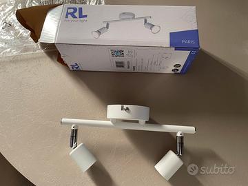 Lampada due faretti GU10