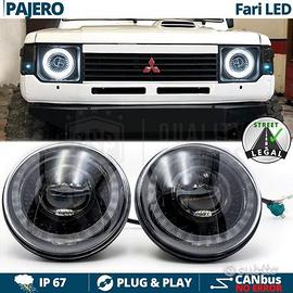 FARI LED Per MITSUBISHI PAJERO DRL Dinamico 6500K
