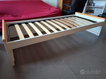 letto singolo con rete