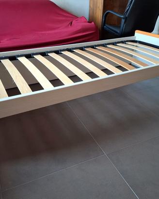 letto singolo con rete