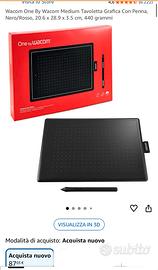 Tavoletta grafica per Pc computer nuova