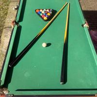 Tavolo da biliardo americano (pool) completo