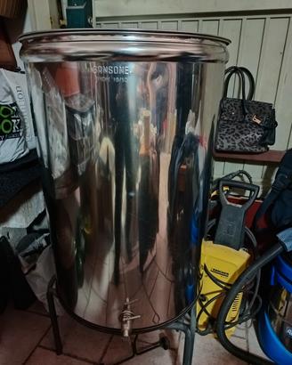 contenitore in acciaio inox