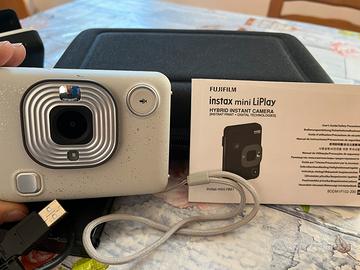 Fujifilm instax mini LiPlay Stone White