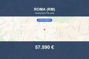 Immobile in asta di 48 m² a Roma