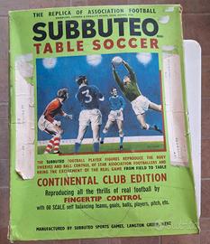 Subbuteo scatola completa anni 70