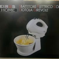 Sbattitore elettrico Keiros con ciotola girevole