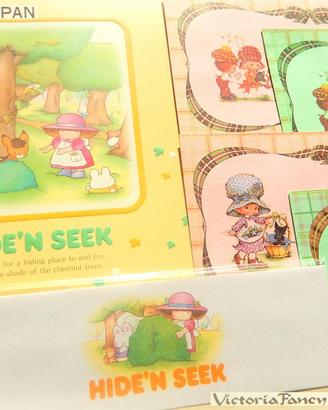 🌳TINY CANDY Vintage 1980 Gakken Carta Lettere Jap