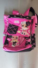 zaino scuola rosa