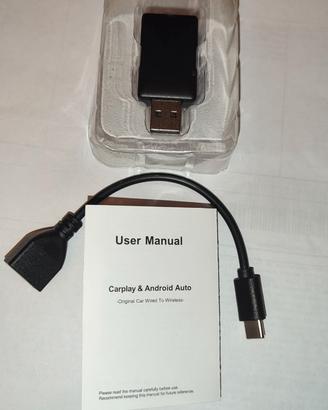 Wireless Adapter CarPlay & Android Auto