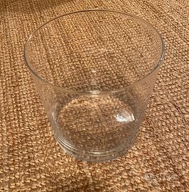 Vaso trasparente