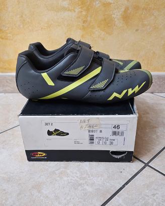 scarpe ciclismo n46