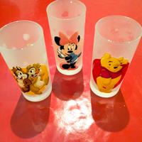 Bicchieri in vetro Disneyland Resort Paris vintage