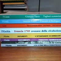 Libri : 8 inserti de l'Unità anni '80/'90