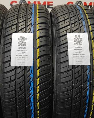 4 GOMME 155/65 R14 79T BARUM – ESTIVE