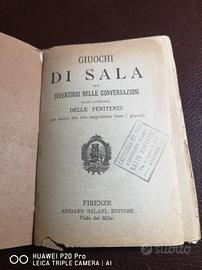 GIOUCHI DI SALA  1921 ADRIANO SALANI