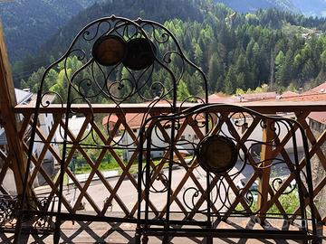 Letto in ferro battuto